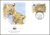 1985  Weltweiter Naturschutz WWF - Leopard (032)
