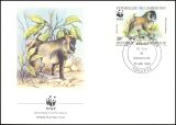 1988  Weltweiter Naturschutz WWF - Mandrill (067)