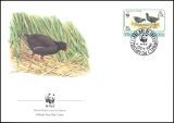 1991  Weltweiter Naturschutz WWF - Gough-Teichhuhn (111)