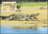 1984  Weltweiter Naturschutz WWF - Nilkrokodil (011)