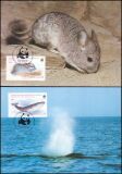 1984  Weltweiter Naturschutz WWF - Bedrohte Tierarten (020)