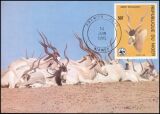 1985  Weltweiter Naturschutz WWF - Wüstenantilope (027)