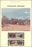 1983  Weltweiter Naturschutz WWF - Afrikanischer Elefant...