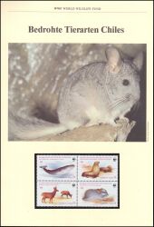 1984  Weltweiter Naturschutz WWF - Tierarten Chiles (020)