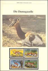 1986  Weltweiter Naturschutz WWF - Damagazelle (036)