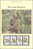 1986  Weltweiter Naturschutz WWF - Grüne Meerkatze...