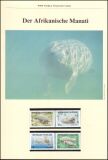 1984  Weltweiter Naturschutz WWF - Afrikanischer Manati...