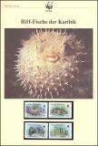 1987  Weltweiter Naturschutz WWF - Riff-Fische der...
