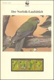 1987  Weltweiter Naturschutz WWF - Laufsittich (055)