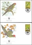 1987  Weltweiter Naturschutz WWF - Laufsittich (055)