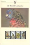1987  Weltweiter Naturschutz WWF - Blaustirnamazone (056)