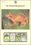 1988  Weltweiter Naturschutz WWF - Fidschi-Baumfrosch (072)