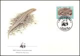1986  Weltweiter Naturschutz WWF - Geckos und Skinke (038)