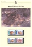 1990  Weltweiter Naturschutz WWF - Fechterschnecke (091)