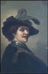 Rembrandt als Offizier - Rembrandt