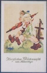 Künstkerkarte - Hilla Peyk - Namenstag