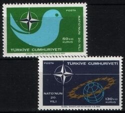 1969  20 Jahre Nordatlantikpakt  NATO