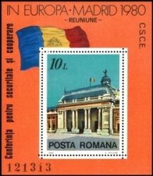 1980  Konferenz über Sicherheit u. Zusammenarbeit - Bukarest