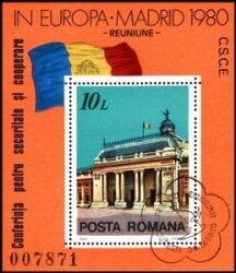 1980  Konferenz über Sicherheit u. Zusammenarbeit - Bukarest