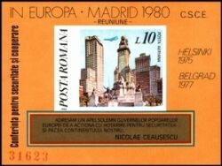 1980  Konferenz über Sicherheit u. Zusammenarbeit - Madrid
