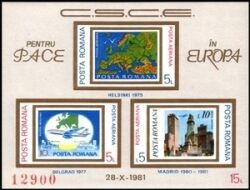 1981  Konferenz über Sicherheit und Zusammenarbeit in Europa
