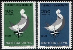 1972  20 Jahre Türkei in der NATO