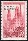 1958  Dienstmarke für den Europarat