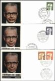 1971  Freimarken: Bundespräsident Gustav Heinemann