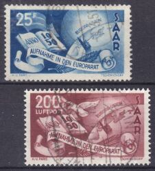 1950  Aufnahme des Saarlandes in den Europarat