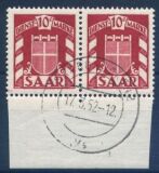 1949  Dienstmarken: Wappen des Saarlandes