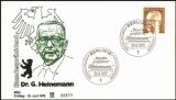 1972  Freimarken: Bundespräsident Gustav Heinemann