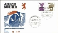 1972  Freimarken: Unfallverhütung