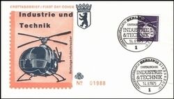 1975  Freimarken: Industrie und Technik - Hubschrauber