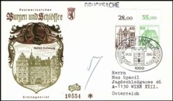 1980  Freimarken: Burgen & Schlösser aus Bogen