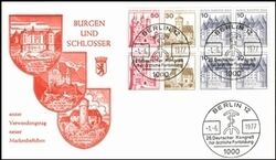 1977  Freimarken: Burgen & Schlsser - 1. Verwendungstag