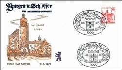 1979  Freimarken: Burgen & Schlösser