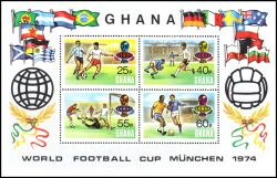 Ghana 1974  Fußball-Weltmeisterschaft in Deutschland