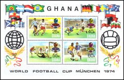 Ghana 1974  Fuball-Weltmeisterschaft in Deutschland