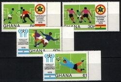 Ghana 1978  Fuball-Weltmeisterschaft in Argentinien