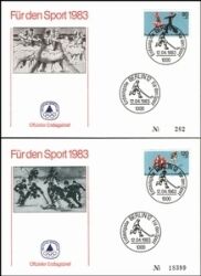 1983  Sporthilfe - Offizieller Ersttagsbrief