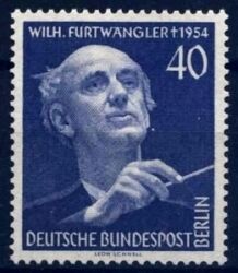1955  Todestag von Wilhelm Furtwängler