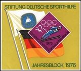 1976  Jahresblock der Deutschen Sporthilfe