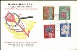 1963  Briefmarkenausstellung "Flora und Philatelie"