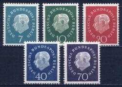 1959  Freimarken: Bundespräsident Theodor Heuss
