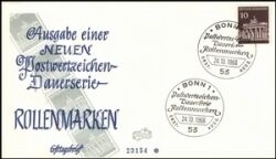 1966  Freimarken: Brandenburger Tor