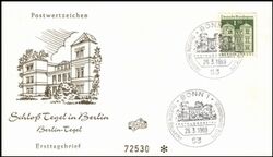 1969  Freimarken: Deutsche Bauwerke