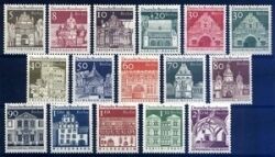 1966  Freimarken: Deutsche Bauwerke