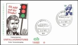 1973  Freimarken: Unfallverhtung