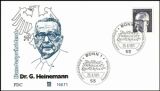 1971  Freimarken: Gustav Heinemann