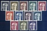 1970  Freimarken: Bundespräsident Gustav Heinemann